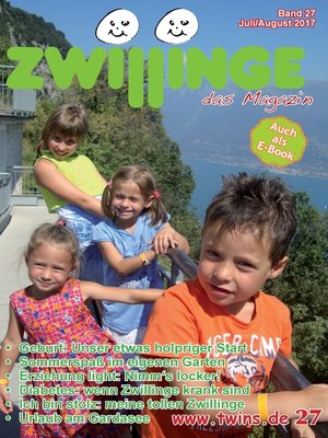 cover image of Zwillinge das Magazin Juli/August 2017